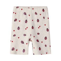 NAME IT MINI Haline x-slim biker shorts - Peyote Melange