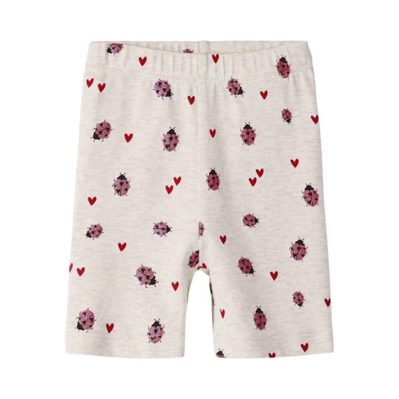 NAME IT MINI Haline x-slim biker shorts - Peyote Melange