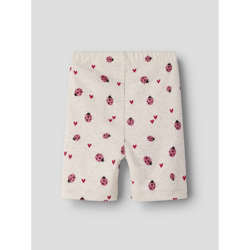 NAME IT MINI Haline x-slim biker shorts - Peyote Melange