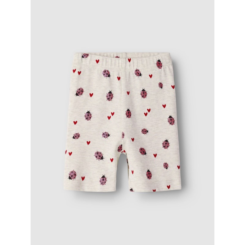 NAME IT MINI Haline x-slim biker shorts - Peyote Melange