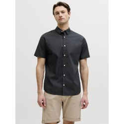 JACK & JONES Gavin Solid Kortærmet T-shirt - Sort