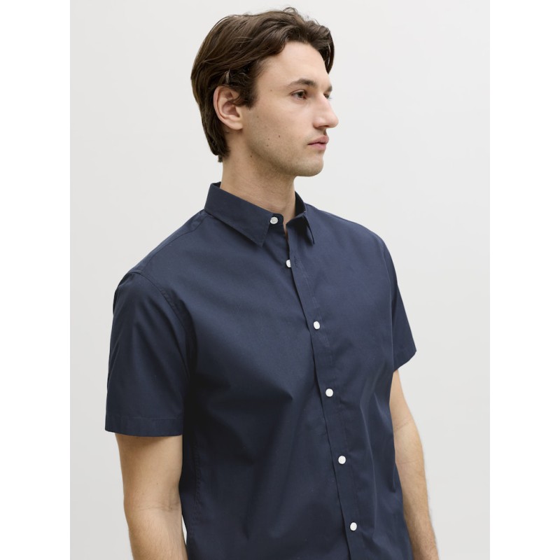 JACK & JONES Gavin Solid Kortærmet T-shirt - Sky Captain