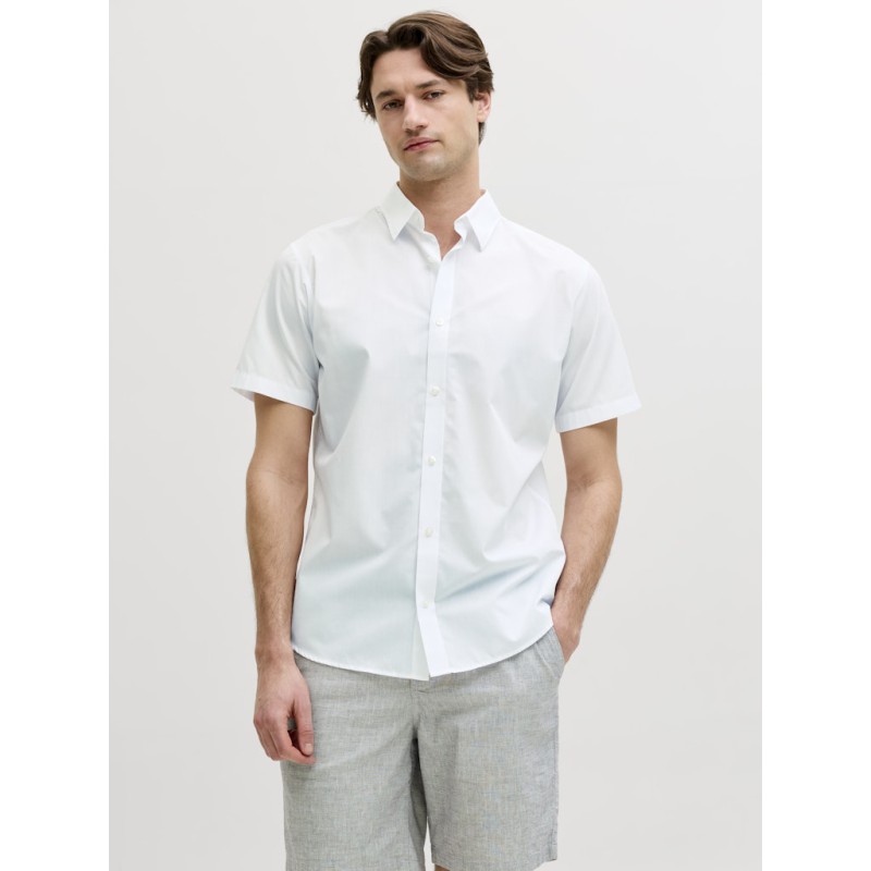 JACK & JONES Gavin Solid Kortærmet T-shirt - Hvid