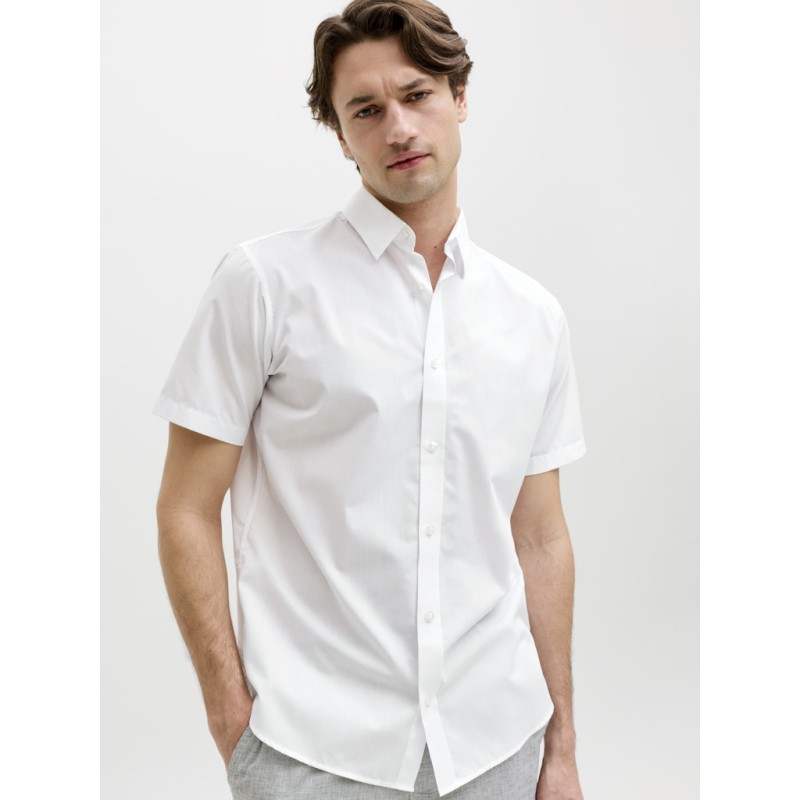 JACK & JONES Gavin Solid Kortærmet T-shirt - Hvid