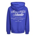 JACK & JONES Norrebro Typo Hoodie - Blueing