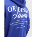 JACK & JONES Norrebro Typo Hoodie - Blueing