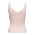 JDY Nanna S/L Broderet Strik Top - Pink Dogwood / Mauwe Wine