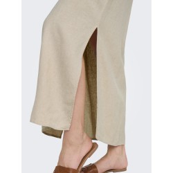 JDY Say MW Maxi Slids Nederdel - Oatmeal