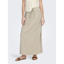 JDY Say MW Maxi Slids Nederdel - Oatmeal