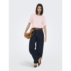 JDY Rex Basic T-Shirt - Chalk Pink