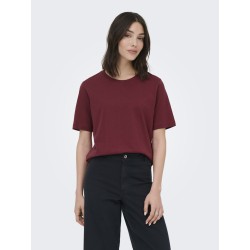 JDY Rex Basic T-Shirt - Oxford Red