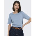 JDY Rex Basic T-Shirt - Windward Blue