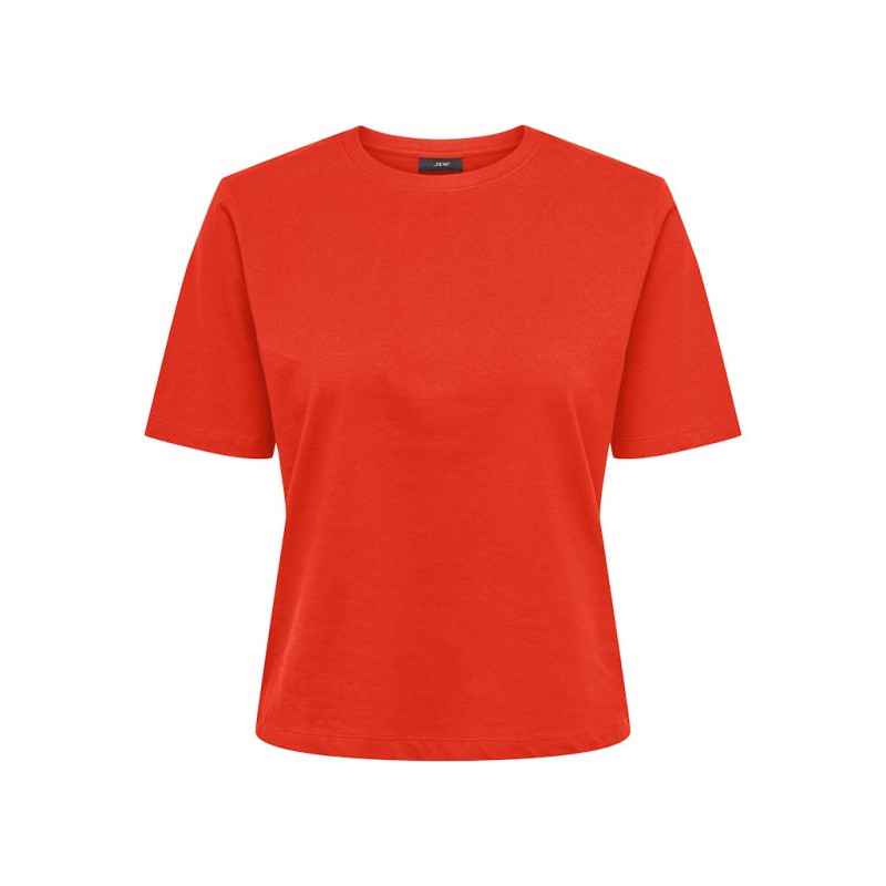 JDY Rex Basic T-Shirt - Orange.Com