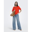 JDY Rex Basic T-Shirt - Orange.Com