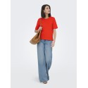 JDY Rex Basic T-Shirt - Orange.Com