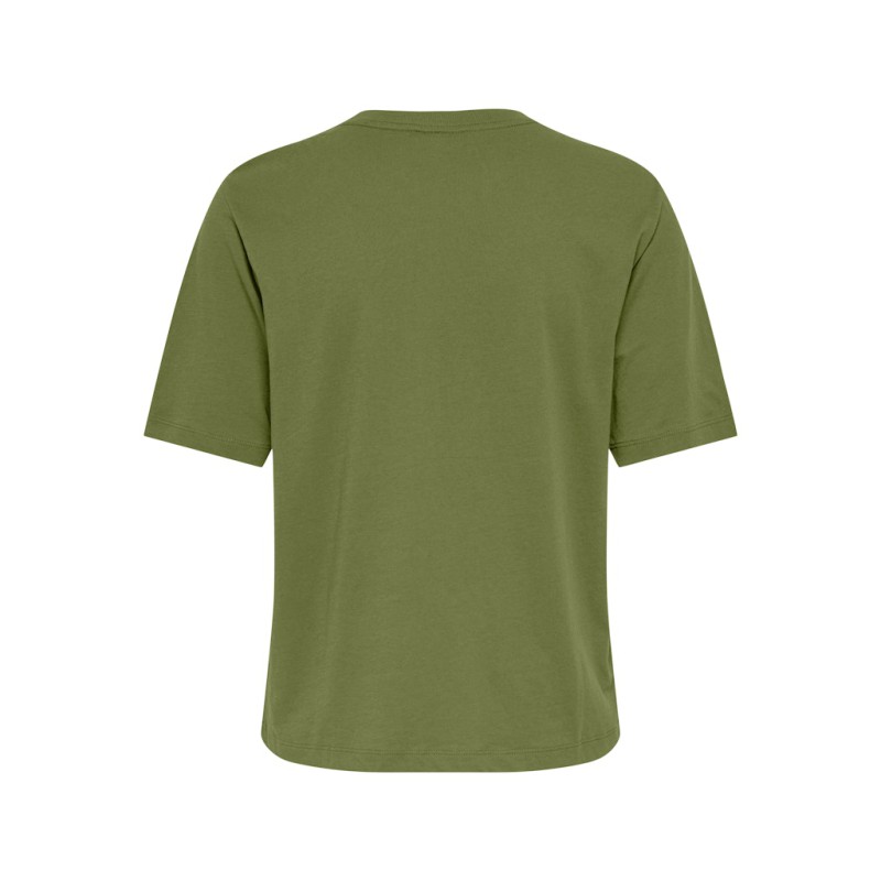 JDY Rex Basic T-Shirt - Peat Moss