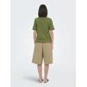 JDY Rex Basic T-Shirt - Peat Moss