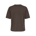 JDY Rex Basic T-Shirt - Chocolate Brown