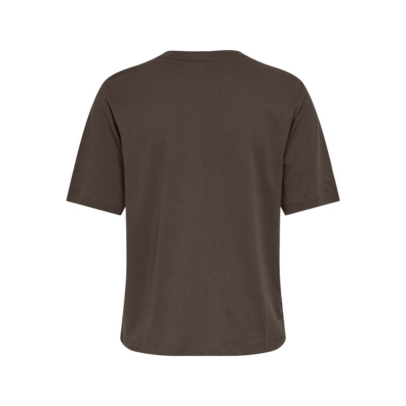 JDY Rex Basic T-Shirt - Chocolate Brown