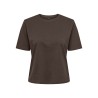 JDY Rex Basic T-Shirt - Chocolate Brown