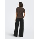 JDY Rex Basic T-Shirt - Chocolate Brown