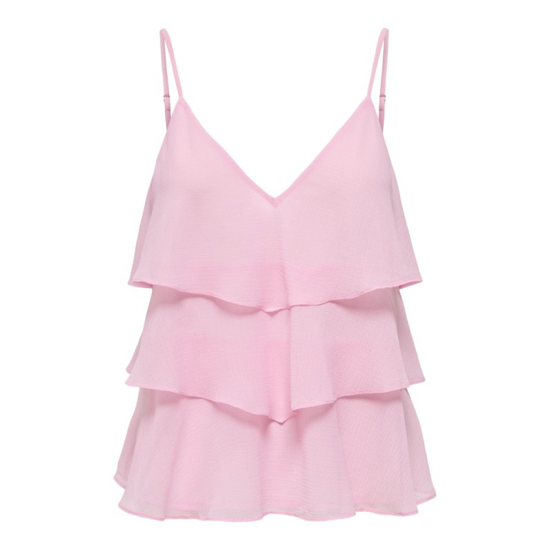 ONLY Linn Flæse Singlet - Romance Rose