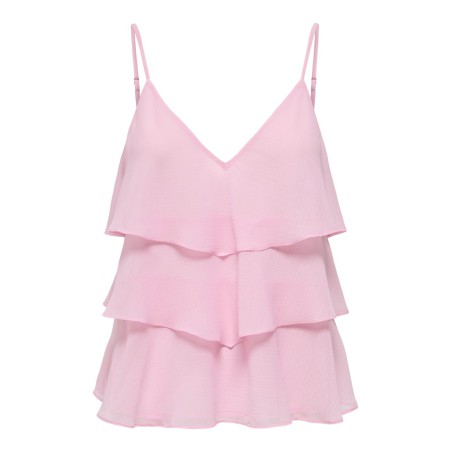 ONLY Linn Flæse Singlet - Romance Rose