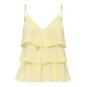 ONLY Linn Flæse Singlet - Double Cream