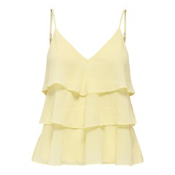 ONLY Linn Flæse Singlet - Double Cream