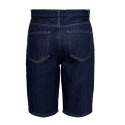 ONLY Sonny Højtaljede Brede Denim Shorts - Dark Blue Denim / Rinse