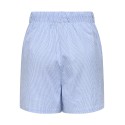 ONLY Augusta Stribet Shorts - Cloud Dancer / Blue Stripes