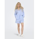 ONLY Augusta Stribet Shorts - Cloud Dancer / Blue Stripes