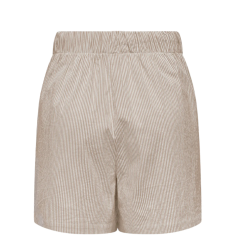 ONLY Augusta Stribet Shorts - Feather Gray / Cloud Dancer
