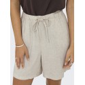 ONLY Siesta Hør Shorts - Moonbeam
