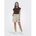 ONLY Siesta Hør Shorts - Moonbeam