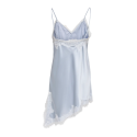 ONLY Bella Strop Satin Blonde Kjole - Niagara Mist