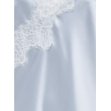 ONLY Bella Strop Satin Blonde Kjole - Niagara Mist