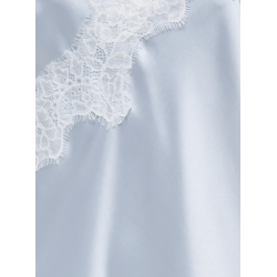 ONLY Bella Strop Satin Blonde Kjole - Niagara Mist