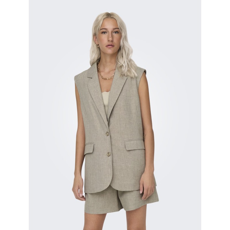 ONLY Linda Oversize Vest - Fungi