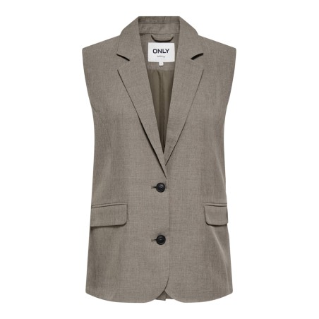 ONLY Linda Oversize Vest - Major Brown