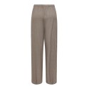 ONLY Siesta MW Pull-Up Hør Bukser - Walnut