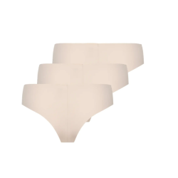 ONLY Tracy V-cut Cheeky 3-pak Trusser - Peach Taffy