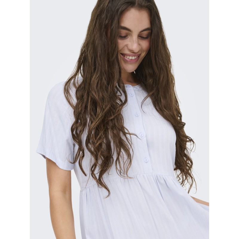 JDY Marlo Kortærmet Kjole - Halogen Blue