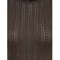 JDY Salsa Mia S/S Top - Chocolate Brown