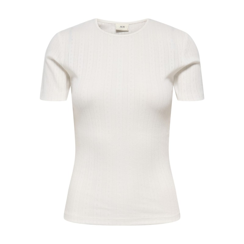 JDY Salsa Mia S/S Top - Cloud Dancer