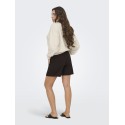 JDY Louisville Catia Life Shorts -  Chocolate Torte