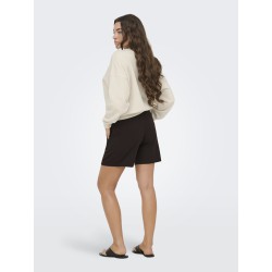 JDY Louisville Catia Life Shorts -  Chocolate Torte