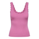 JDY Nanna Scallip Edge Strik Top - Wild Orchid