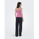 JDY Nanna Scallip Edge Strik Top - Wild Orchid