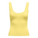 JDY Nanna Scallip Edge Strik Top - Pale Banana